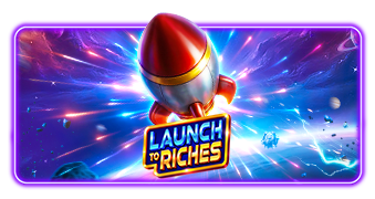 Launch to Riches slot cover art by Pragmatic Play